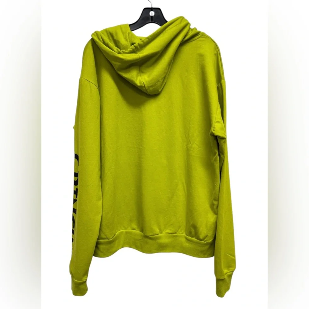 Grinch Green Iridescent Hoodie Medium
